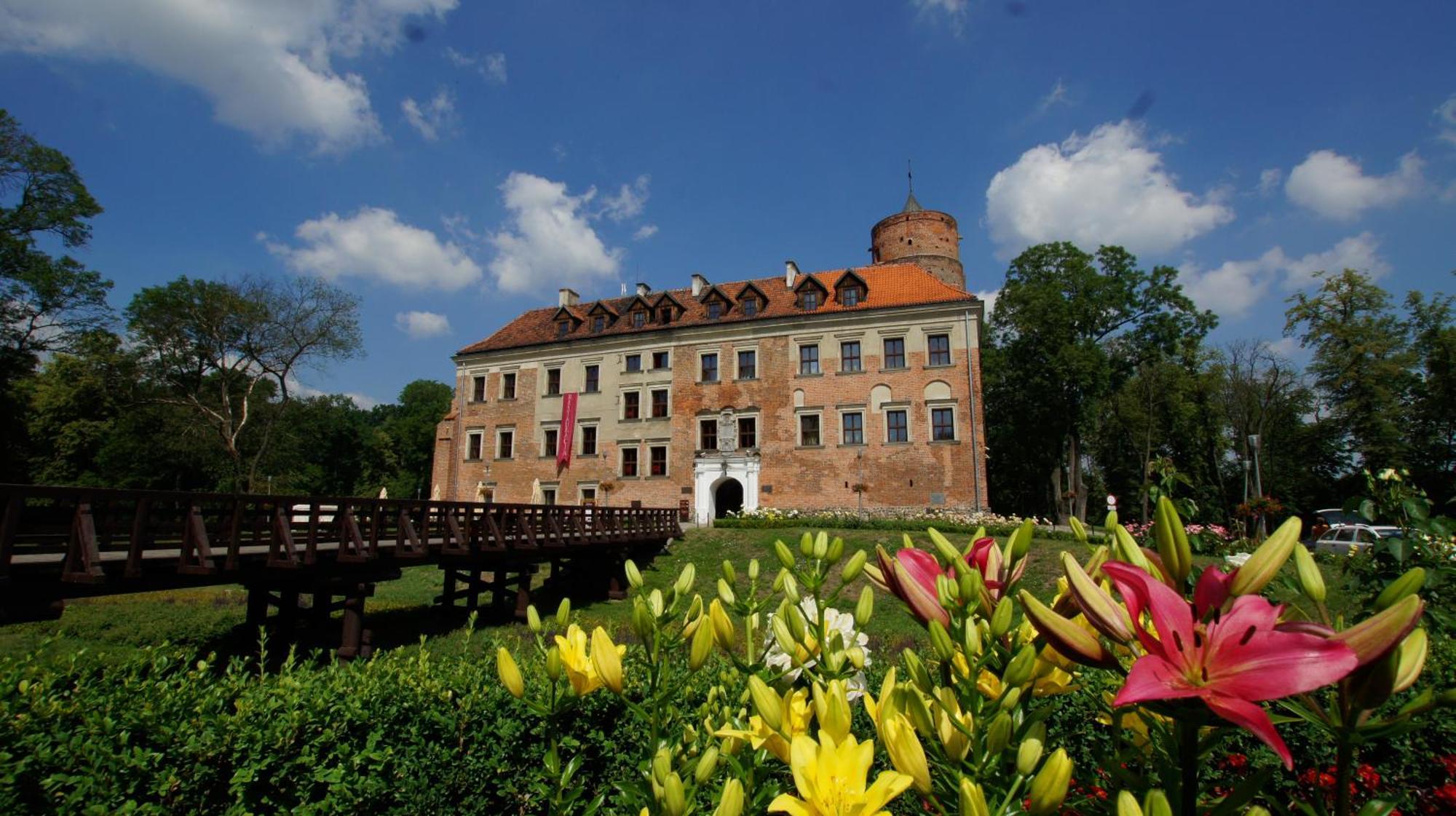 Aparthotel Zamek Uniejow Esterno foto